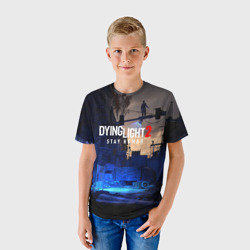 Детская футболка 3D Dyng Light 2: Stay Human - Приближается ночь - фото 2