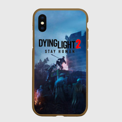 Чехол для iPhone XS Max матовый Dying Light: Stay Human