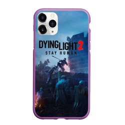 Чехол для iPhone 11 Pro Max матовый Dying Light: Stay Human