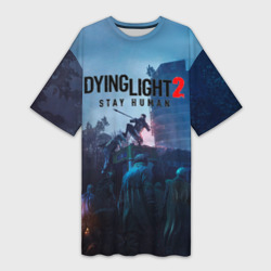 Платье-футболка 3D Dying Light: Stay Human