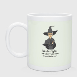 Кружка керамическая Granny Weatherwax