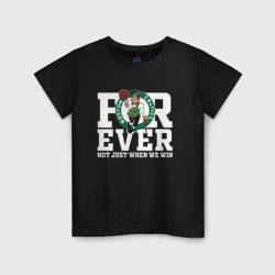 Детская футболка хлопок Forever not just when We win, Boston Celtics, Бостон Селтикс