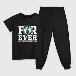 Детская пижама хлопок Forever not just when We win, Boston Celtics, Бостон Селтикс