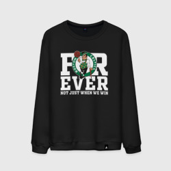 Мужской свитшот хлопок Forever not just when We win, Boston Celtics, Бостон Селтикс