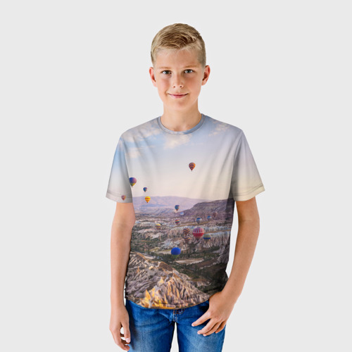 Детская футболка 3D Воздушные Шары!, цвет 3D печать - фото 3