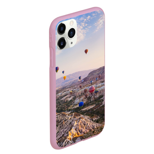 Чехол для iPhone 11 Pro Max матовый Воздушные Шары!, цвет розовый - фото 3