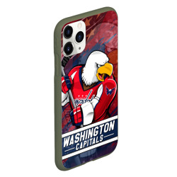 Чехол для iPhone 11 Pro матовый Вашингтон Кэпиталз Washington Capitals - фото 2