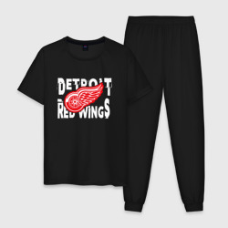 Мужская пижама хлопок Детройт Ред Уингз Detroit Red Wings