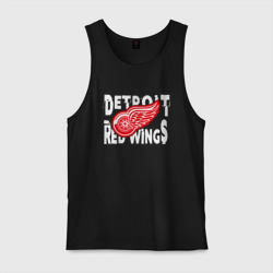 Мужская майка хлопок Детройт Ред Уингз Detroit Red Wings