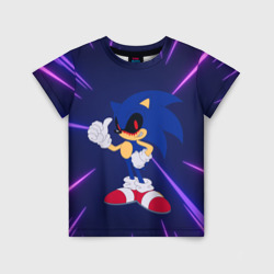 Детская футболка 3D Sonic EXE Соник
