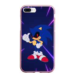 Чехол для iPhone 7Plus/8 Plus матовый Sonic EXE Соник