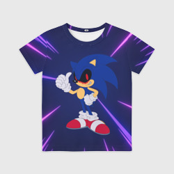 Детская футболка 3D Sonic EXE Соник