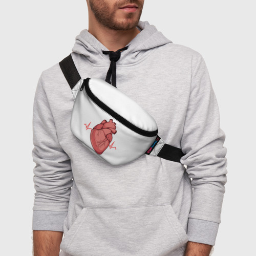 Поясная сумка 3D Анатомия сердца - фото 3