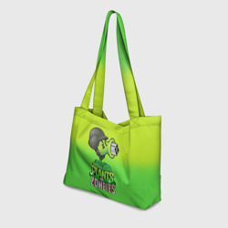 Пляжная сумка 3D Plants vs. Zombies - Горохомёт - фото 2