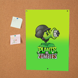 Постер Plants vs. Zombies - Горохомёт - фото 2