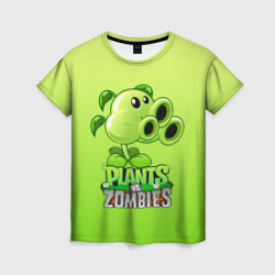 Женская футболка 3D Lants vs. Zombies - Тристрел