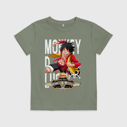 Детская футболка хлопок One Piece Monkey Большой Куш Манки