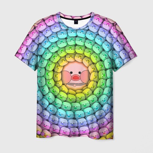 Мужская футболка 3D Psychedelic Lalafanfan, цвет 3D печать