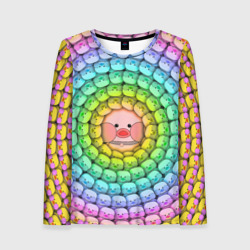 Женский лонгслив 3D Psychedelic Lalafanfan