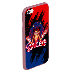 Чехол для iPhone 6/6S матовый Sonic Exe Супер игра! - фото 2