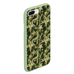 Чехол для iPhone 7Plus/8 Plus матовый Star camouflage - фото 2