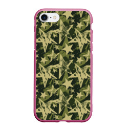 Чехол для iPhone 7/8 матовый Star camouflage