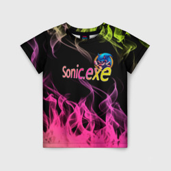 Детская футболка 3D Sonic Exe Супер бомба