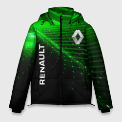 Мужская зимняя куртка 3D Renault green
