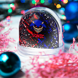 Игрушка Снежный шар Sonic EXE Dark sonic - фото 2