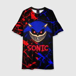 Детское платье 3D Sonic EXE Dark sonic