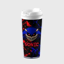 Термокружка-непроливайка Sonic EXE Dark sonic