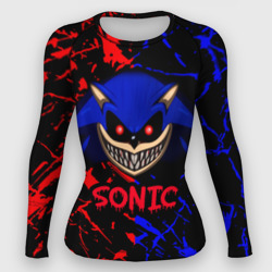 Женский рашгард 3D Sonic EXE Dark sonic