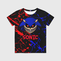 Детская футболка 3D Sonic EXE Dark sonic