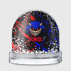 Игрушка Снежный шар Sonic EXE Dark sonic