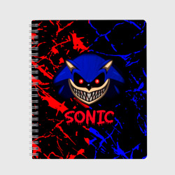 Тетрадь Sonic EXE Dark sonic