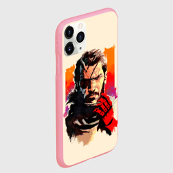 Чехол для iPhone 11 Pro Max матовый Босс с повязкой - фото 2