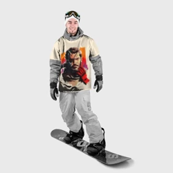 Накидка на куртку 3D Босс с повязкой - фото 2