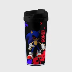 Термокружка-непроливайка Соник екзе Sonic exe