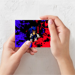 Поздравительная открытка Соник екзе Sonic exe - фото 2