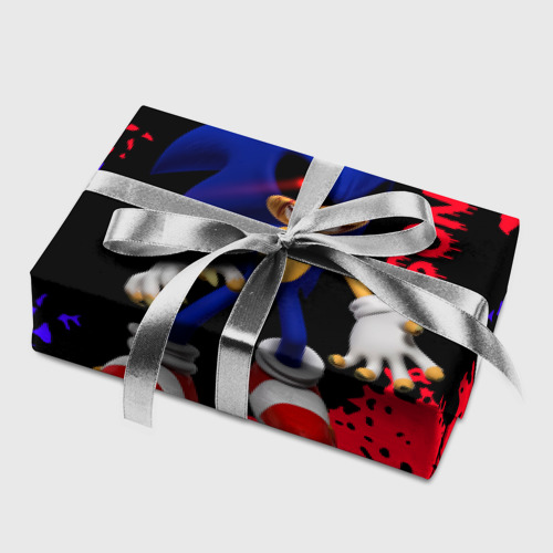 Бумага для упаковки 3D Соник екзе Sonic exe - фото 5