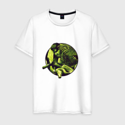 Снейк в джунглях – Мужская футболка хлопок с принтом купить со скидкой в -20%