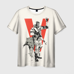 Мужская футболка 3D Биг Босс с волком