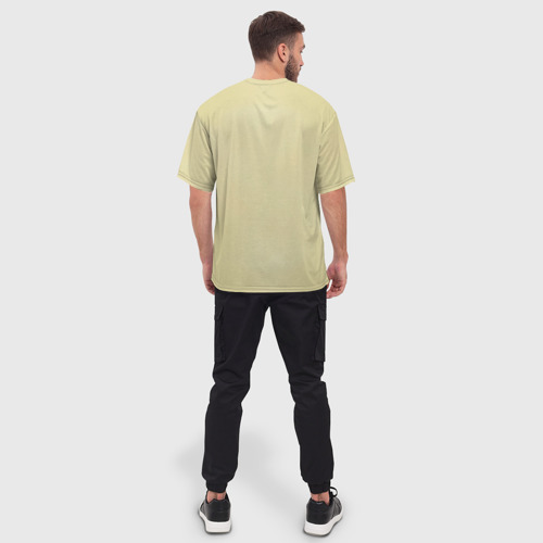 Мужская футболка oversize 3D Снейк и Метал Гир, цвет 3D печать - фото 4