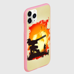 Чехол для iPhone 11 Pro Max матовый Снейк и Метал Гир - фото 2