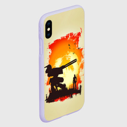Чехол для iPhone XS Max матовый Снейк и Метал Гир - фото 2