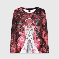 Женский лонгслив 3D Красавица и Дракон Ryu to Sobakasu no Hime