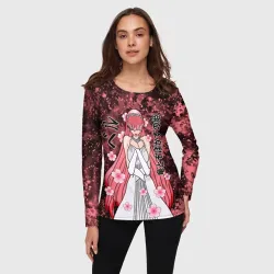 Женский лонгслив 3D Красавица и Дракон Ryu to Sobakasu no Hime - фото 2