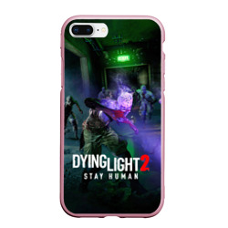 Чехол для iPhone 7Plus/8 Plus матовый Dying Light: Stay Human - логово зомби