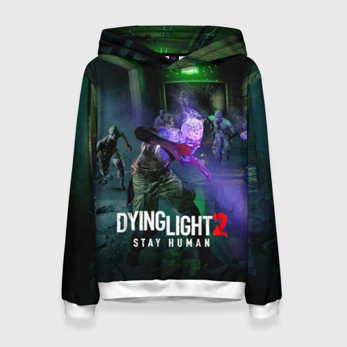 Женская толстовка 3D Dying Light: Stay Human - логово зомби, цвет 3D печать