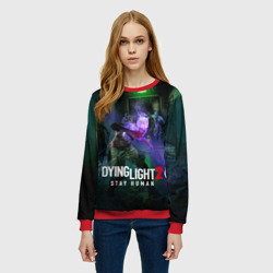 Женский свитшот 3D Dying Light: Stay Human - логово зомби - фото 2